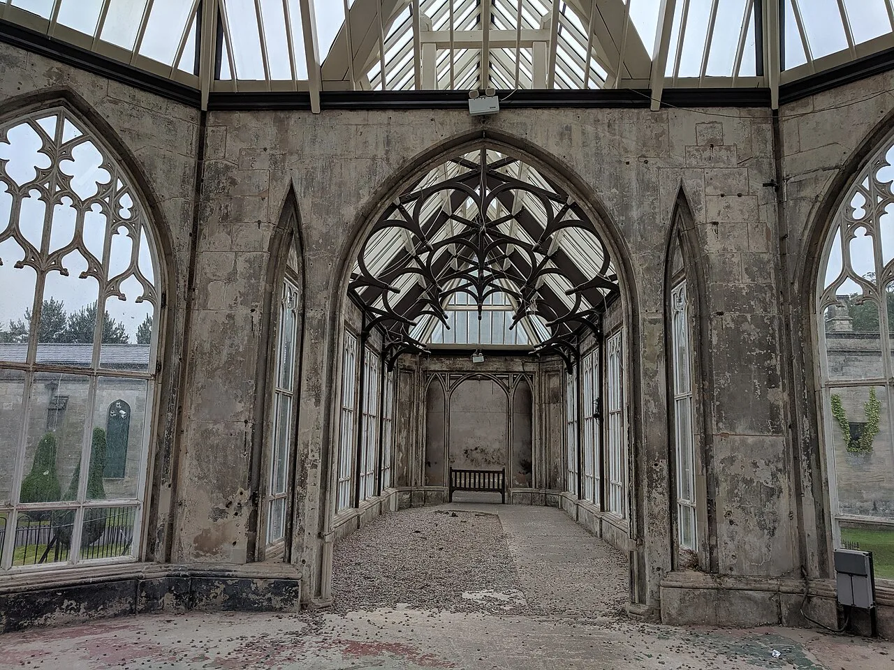 Exit to Hex, a ride build within the remains of Alton Towers