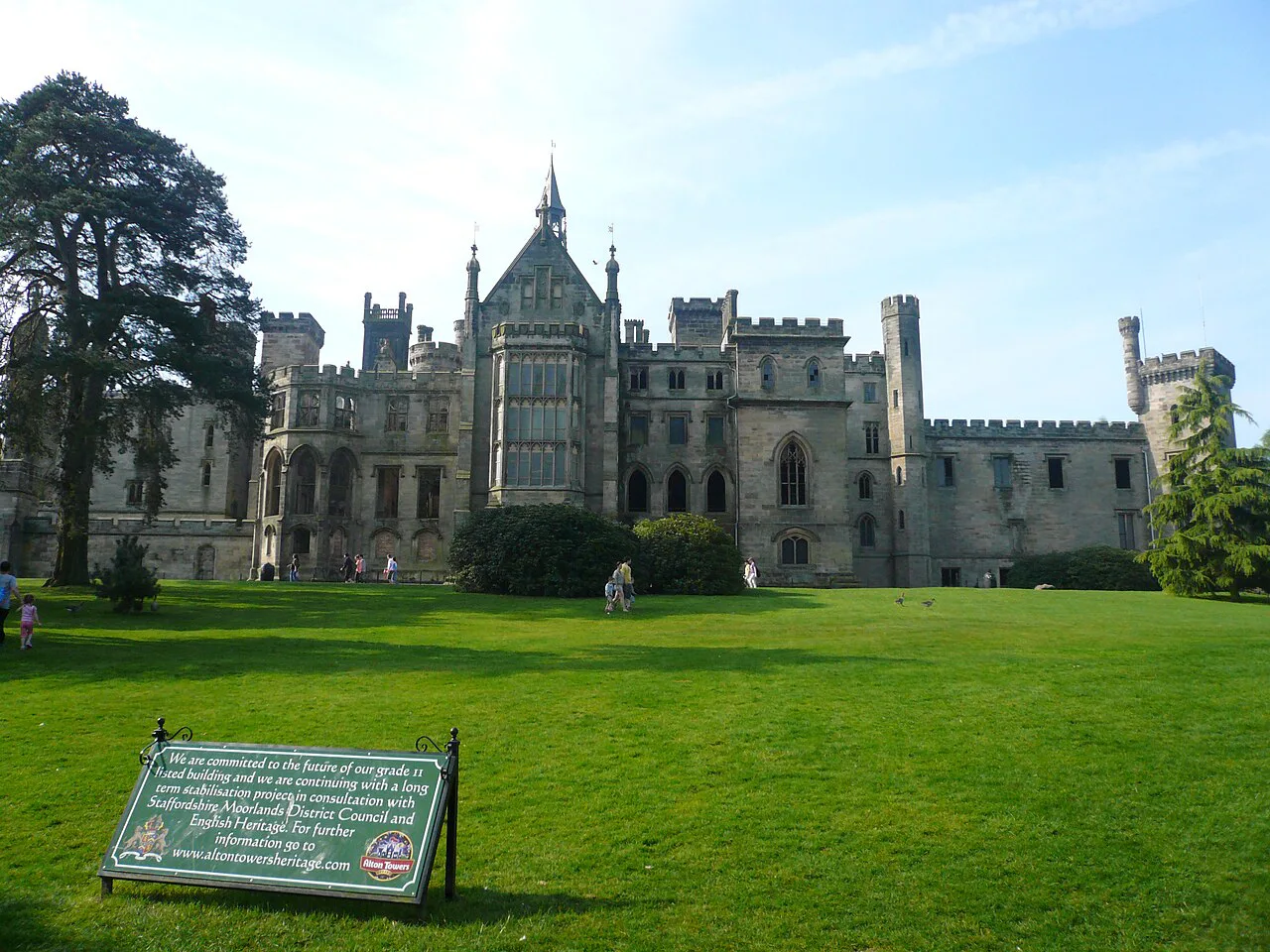 A day at Alton Towers, United Kingdom