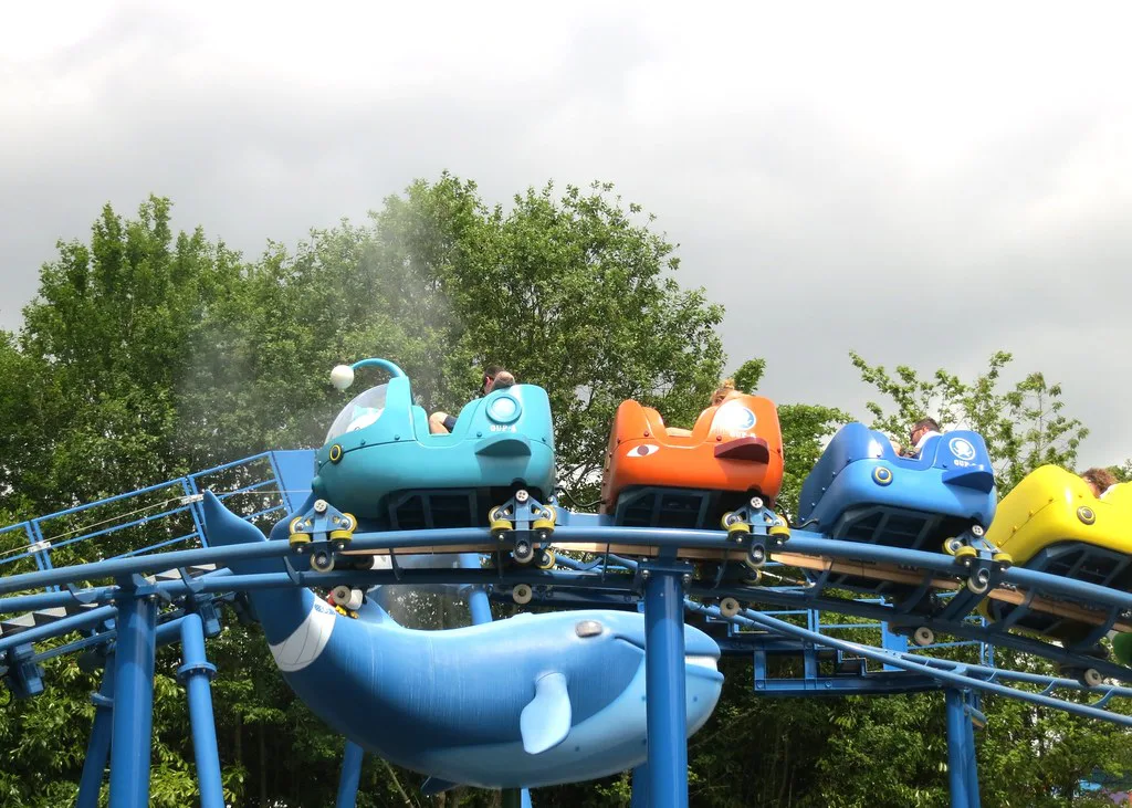 Octonauts rollercoaster at Alton Towers