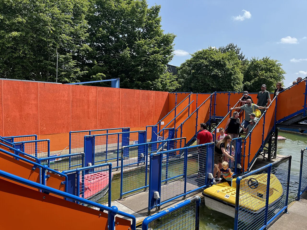 Loading Area for Coastguard HQ at Legoland Windsor, Europe
