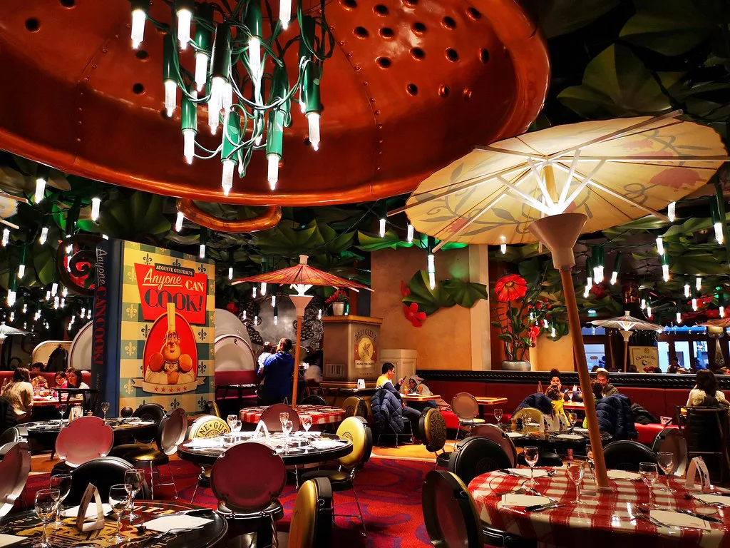 Chef Remy Restaurant, Disneyland Paris