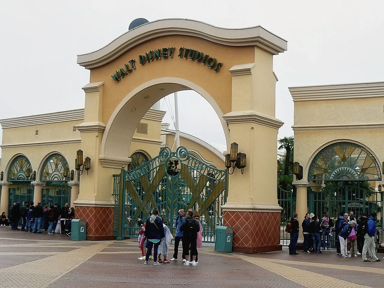 Entrance gate of Walt Disney Studios Park, Disneyland Paris