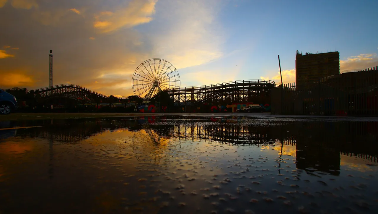 After the rain, Dreamland Margate