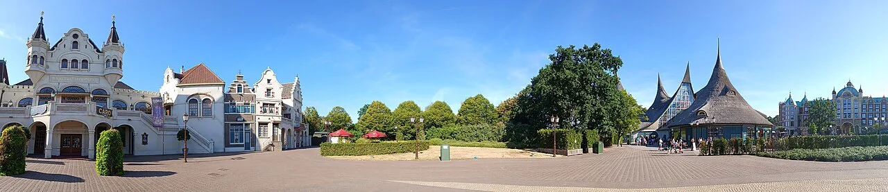 Efteling entreegebied panorama