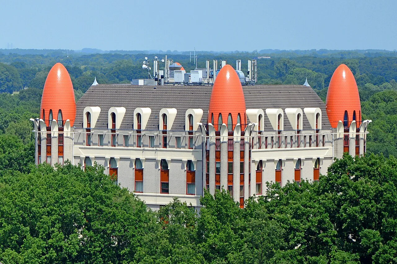 Efteling Hotel + view from Pagode