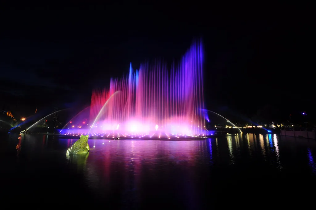 Aquanura at night, Efteling