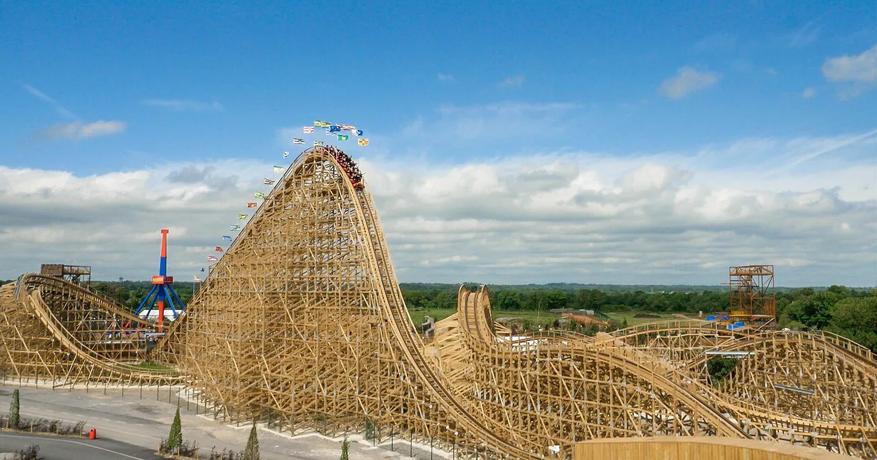 Cú Chulainn Coaster Arial View, Emerald Park