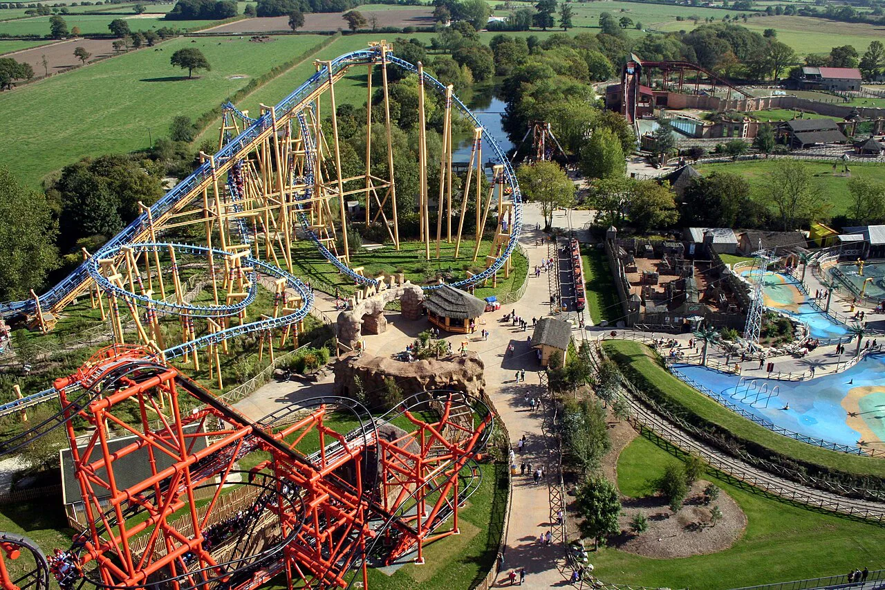 Flamingo Land Ariel View