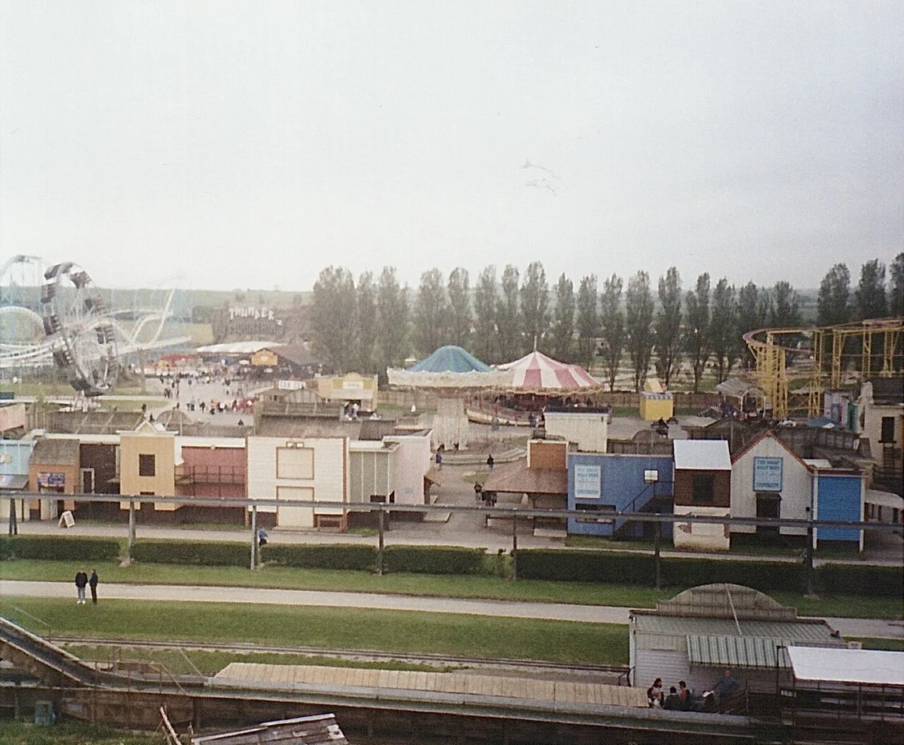 View across Flamingo Land