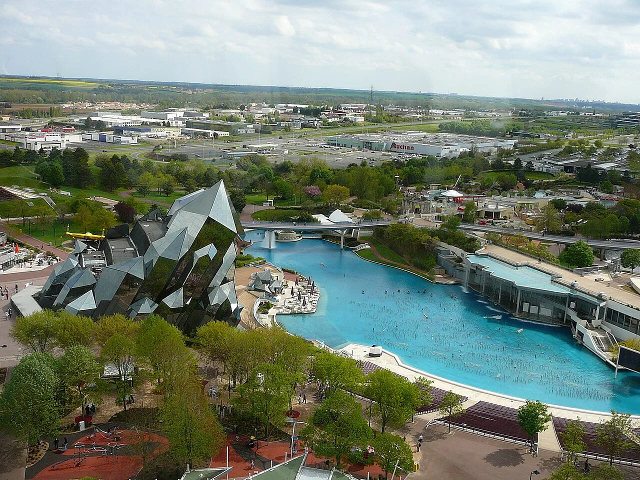 Futuroscope from the tower