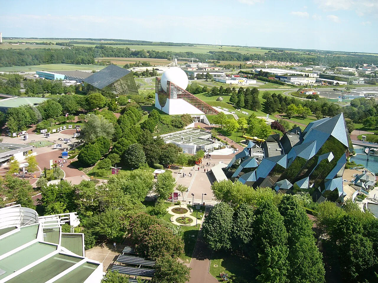 Le parc du futuroscope