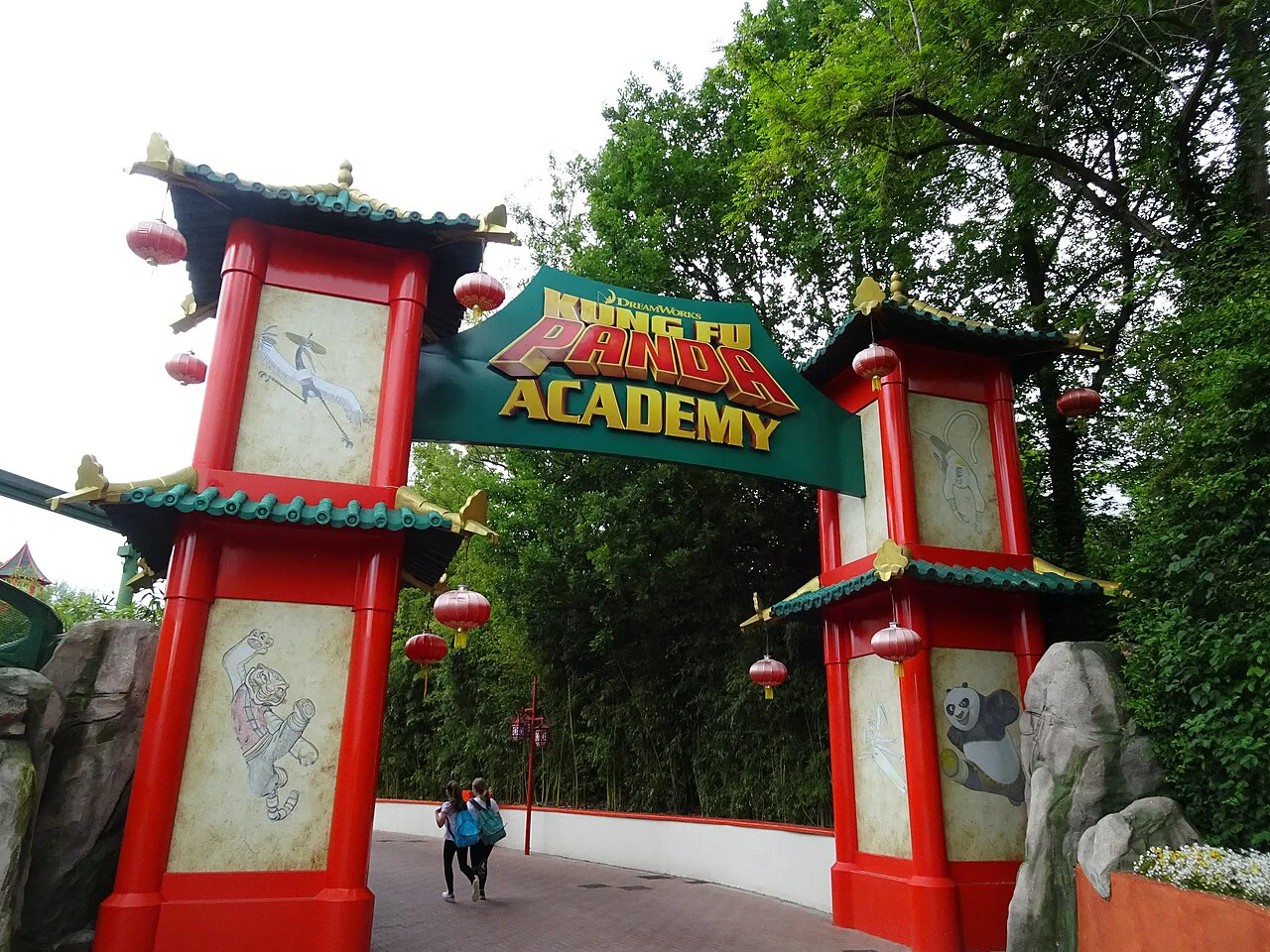 Kung Fu Panda Academy at Gardaland