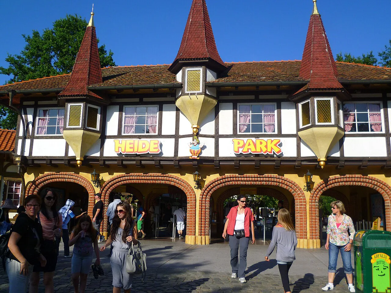 Eingang Heide-Park Resort