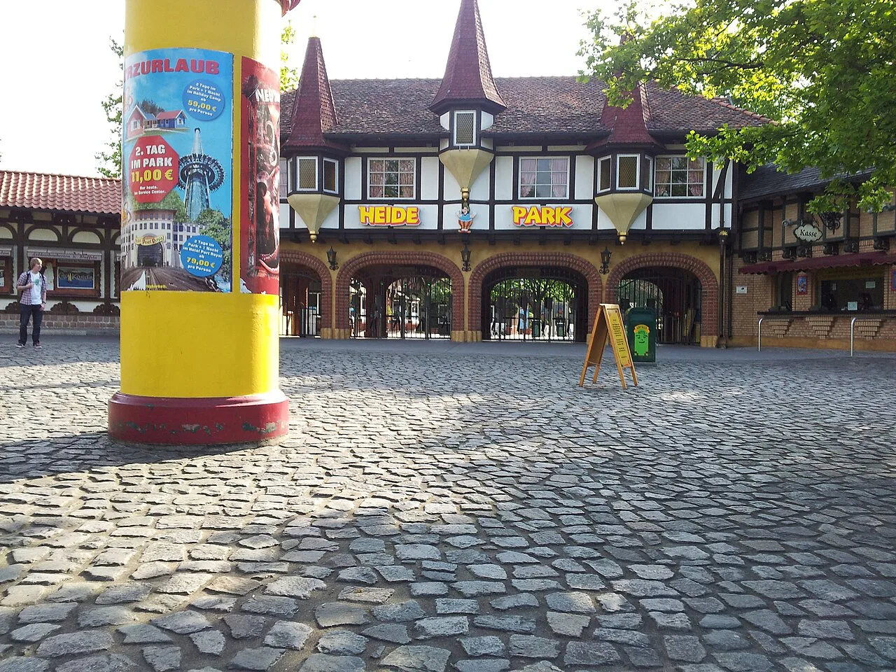 Heide-Park entrance (Soltau - Germany)