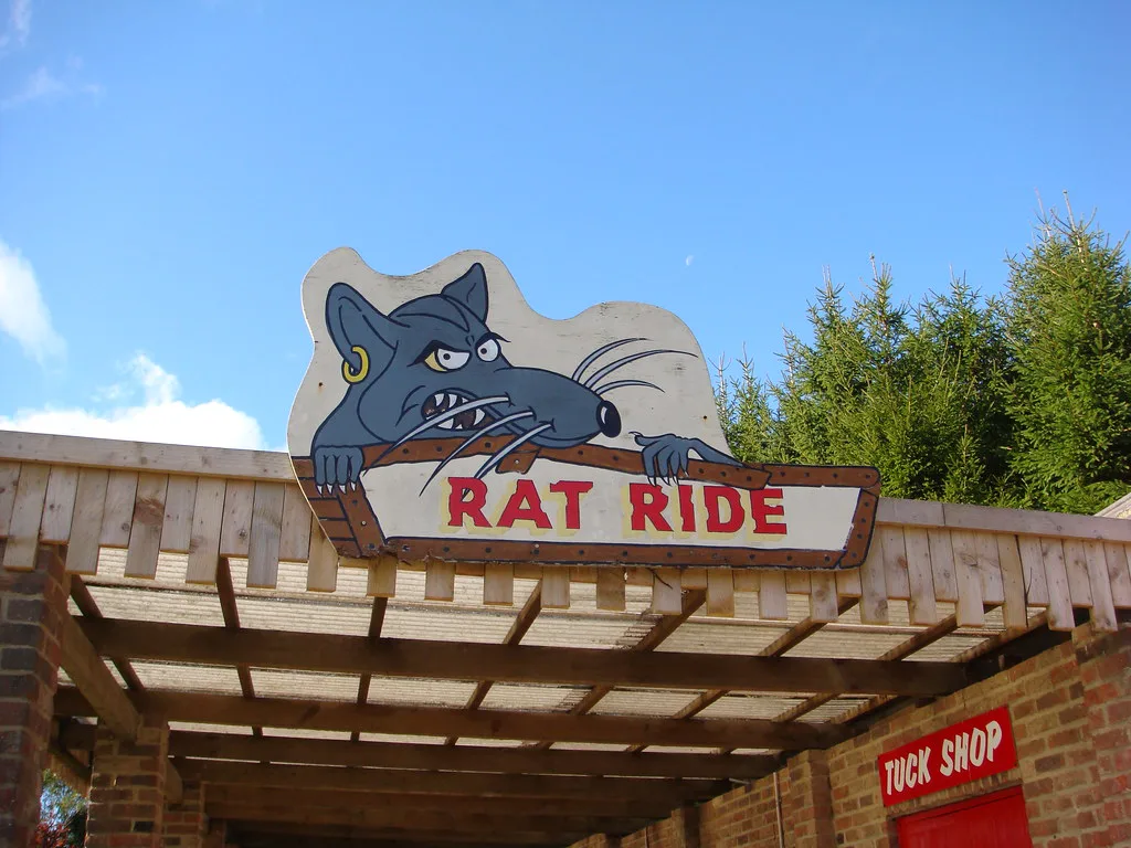 Rat Ride at Lightwater Valley (since re-themed)