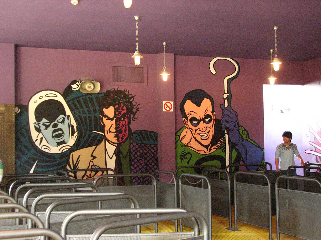 Parque Warner Madrid, Spain