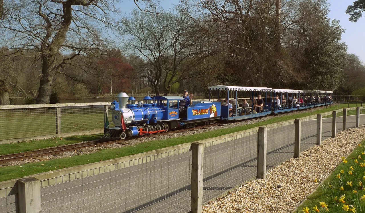 Train Ride At Paulton's Park