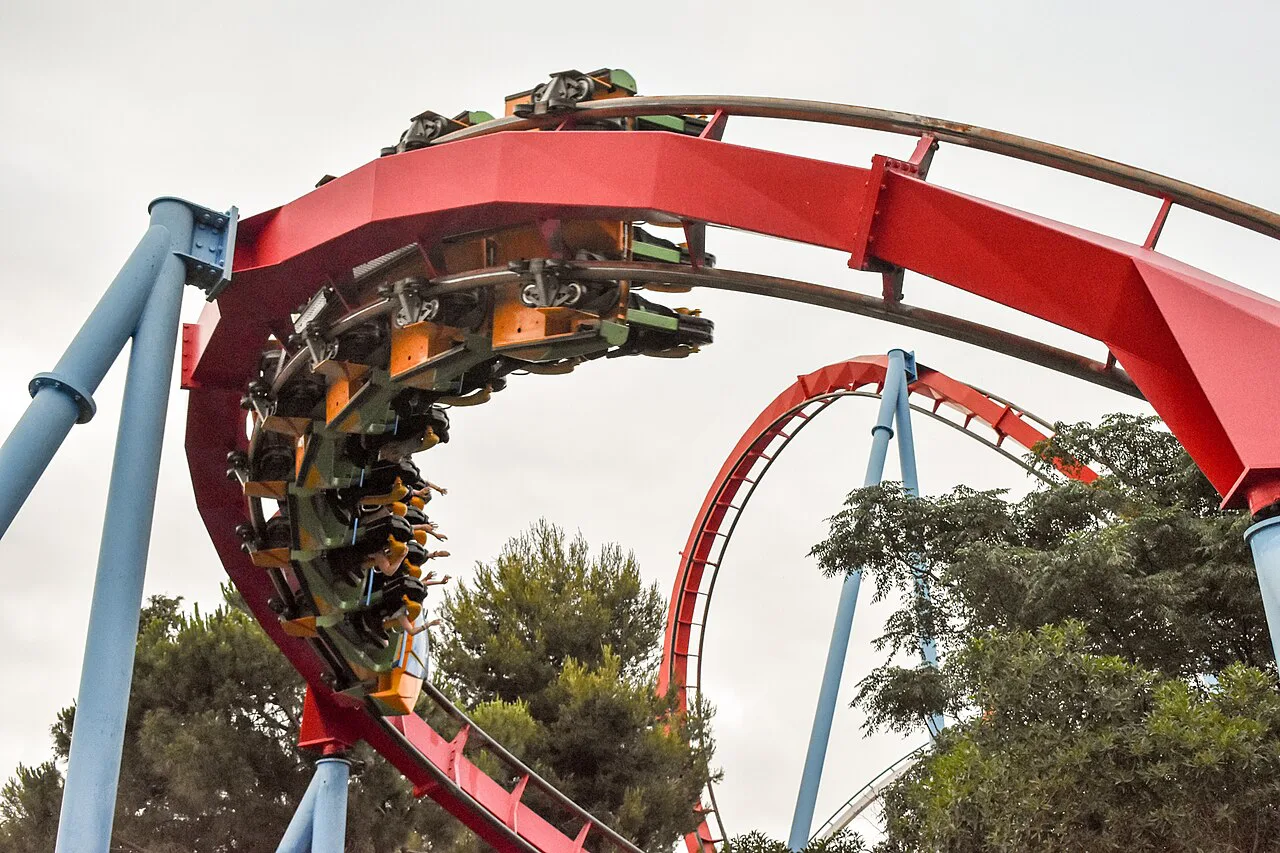 Dragon Kahn's Banked Turn, PortAventura World