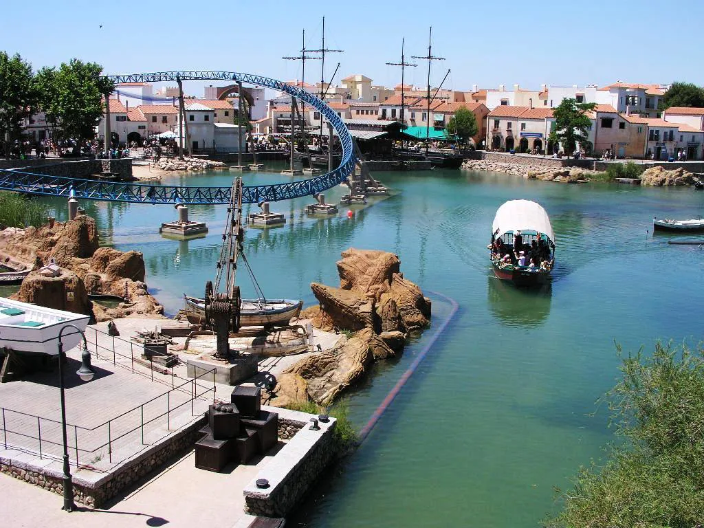 PortAventura - Mediterranea and Furius Baco roller coaster, PortAventura World