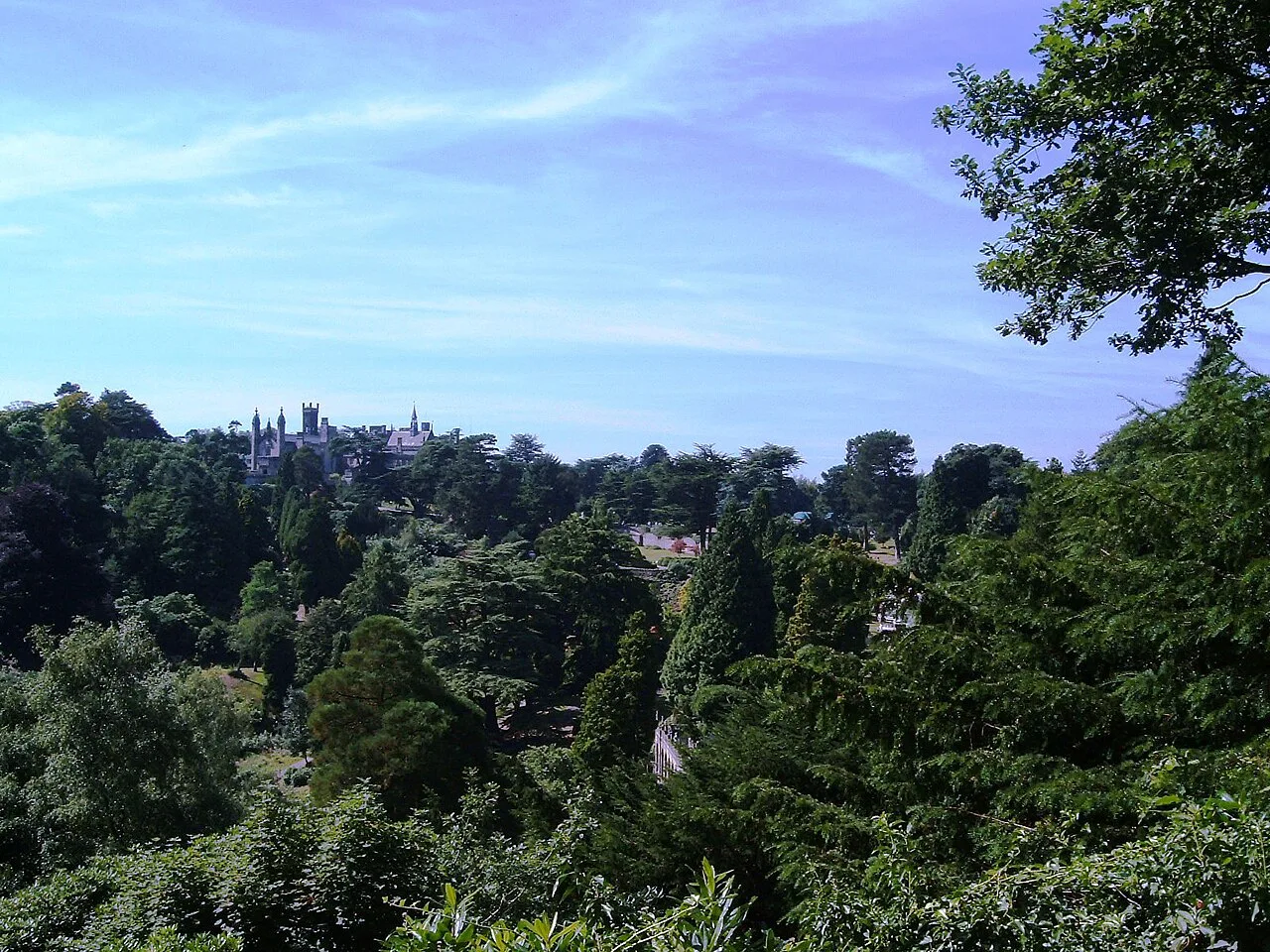 Alton Towers. View