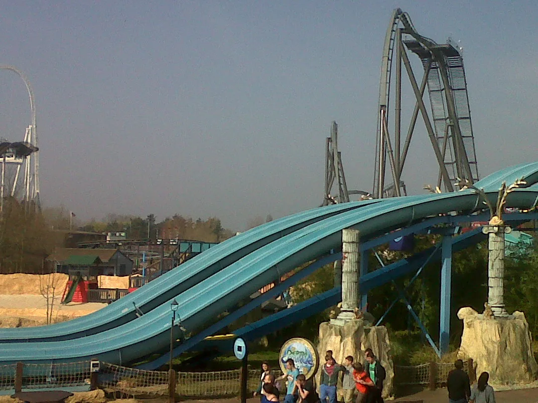 Thorpe park skyline