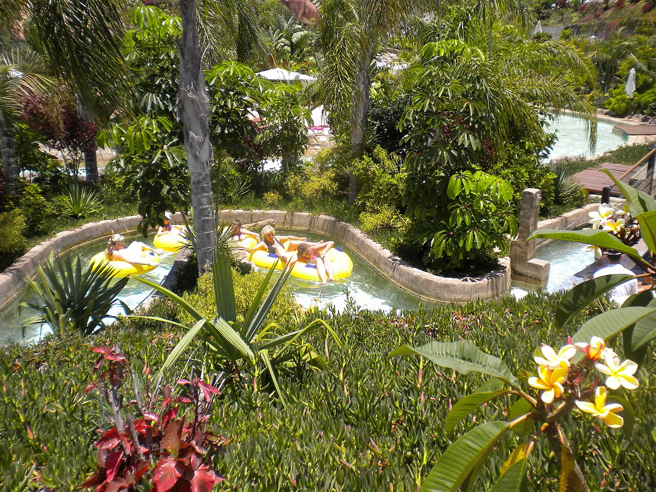 A day at Siam Park, Spain