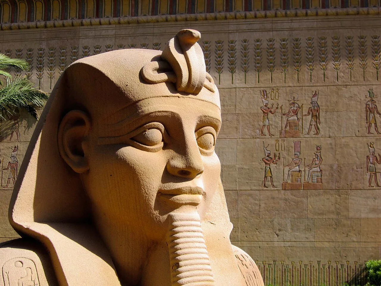 Detalle de esfinge, Terra Mítica