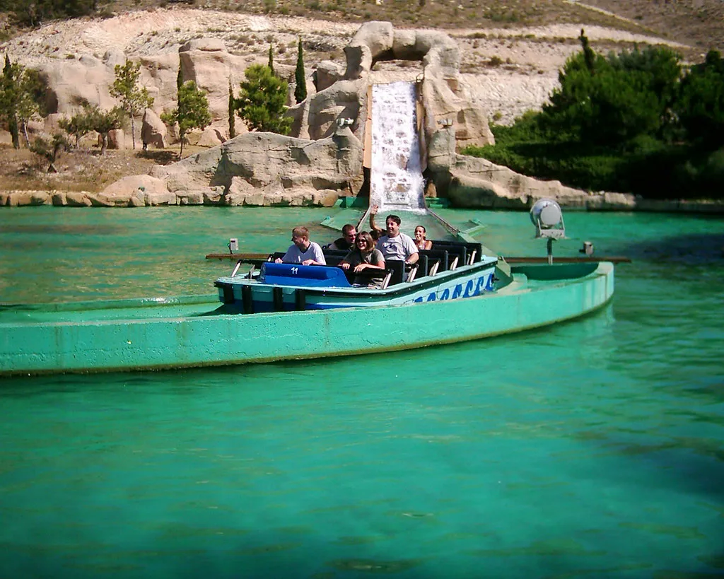 Terra Mitica rapids ride