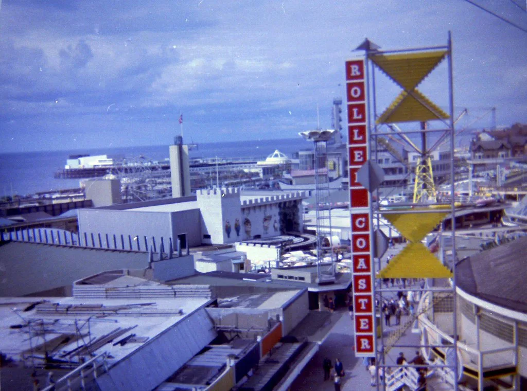 A day at Blackpool Pleasure Beach, United Kingdom