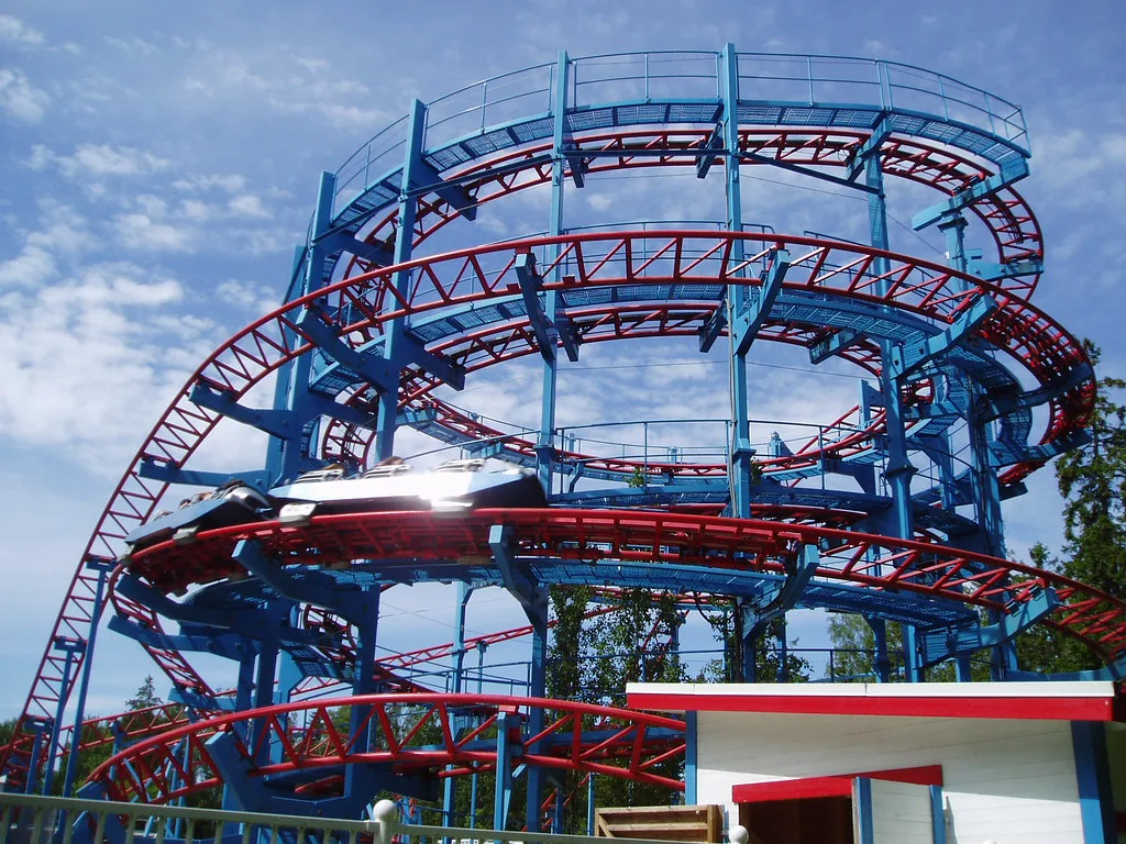 Roller coaster Furuvik, Europe