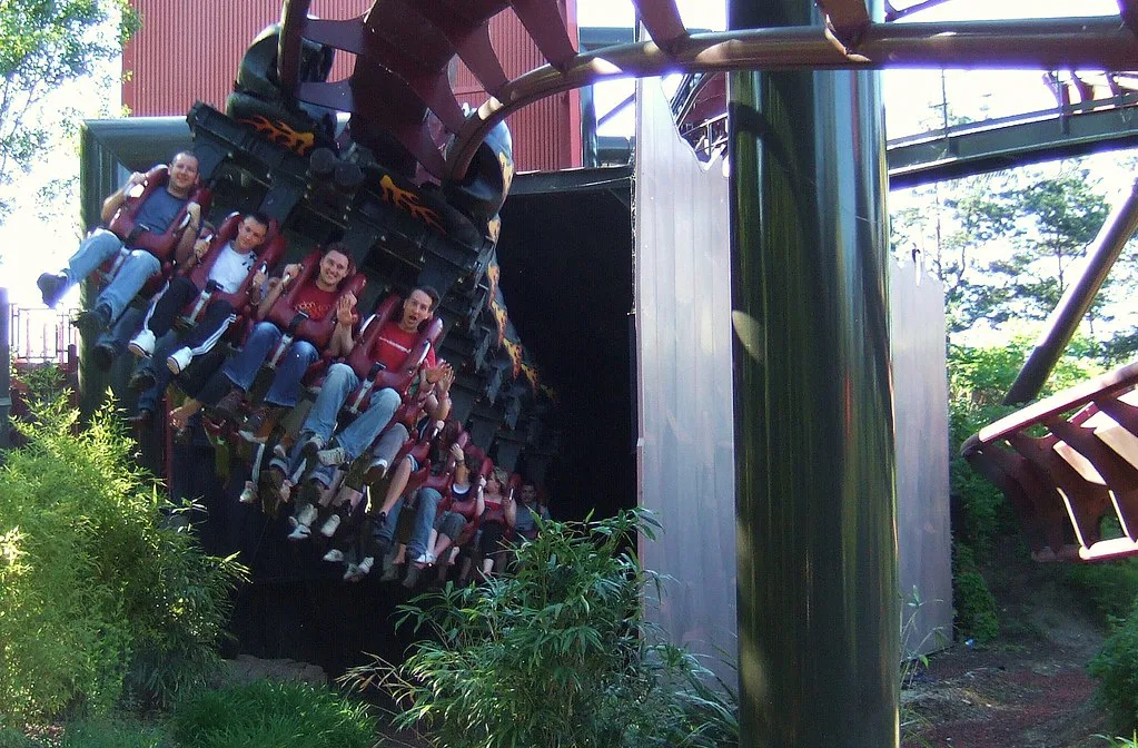 Coming Out Of The Tunnel, Thorpe Park