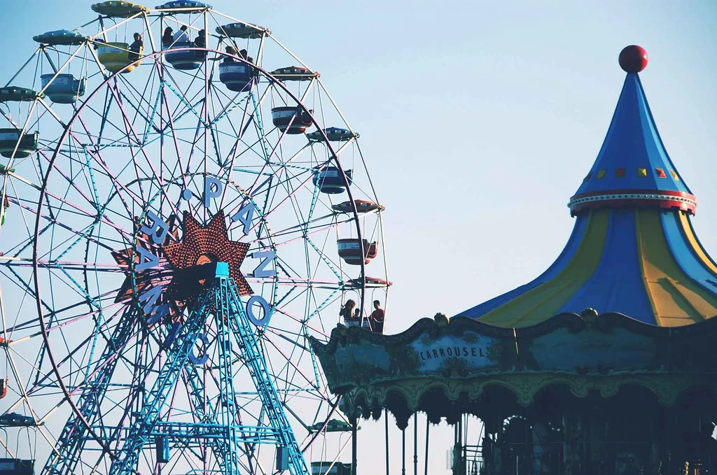 A day at Tibidabo, Spain