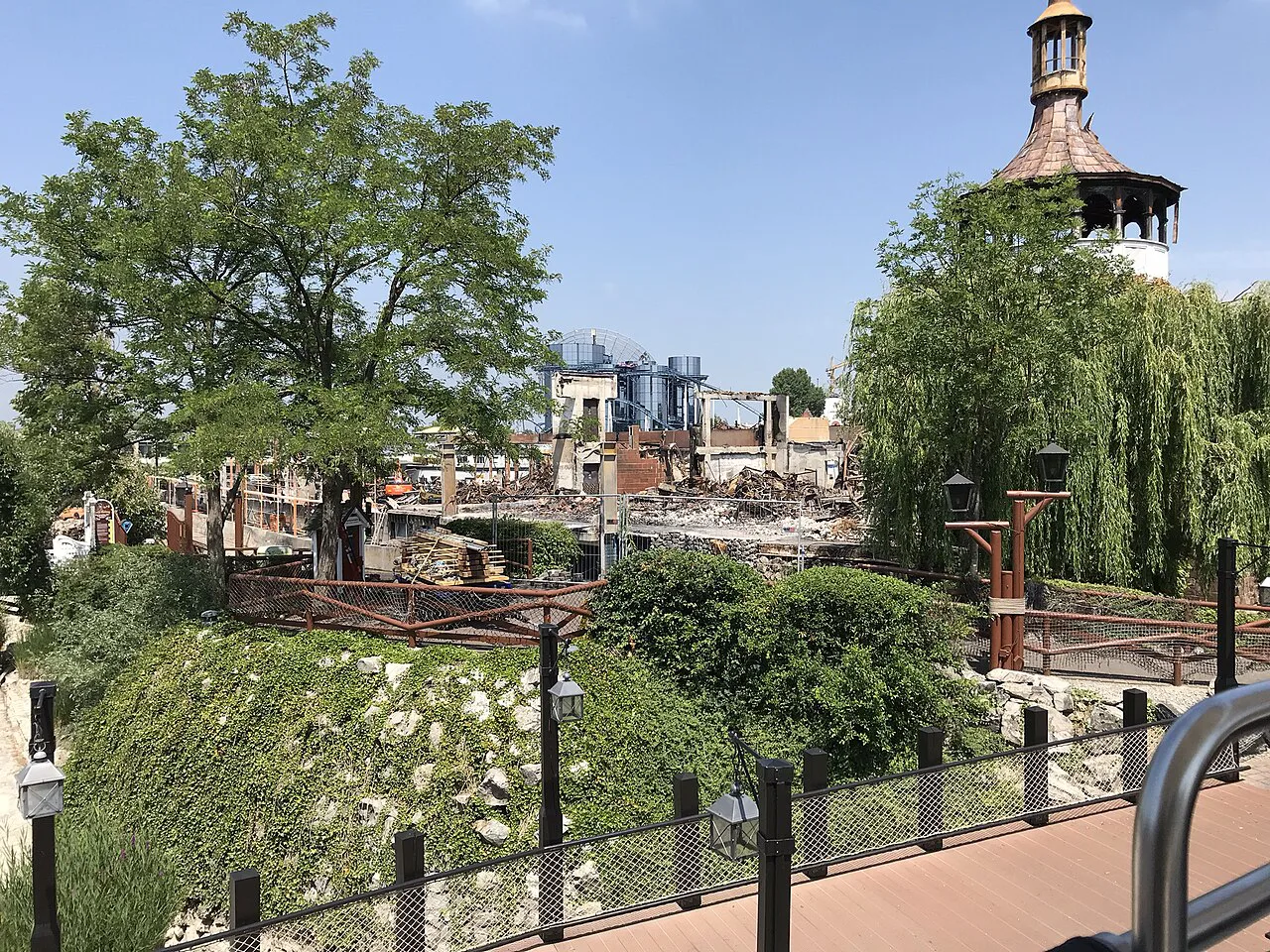 Europa-Park Brandstelle