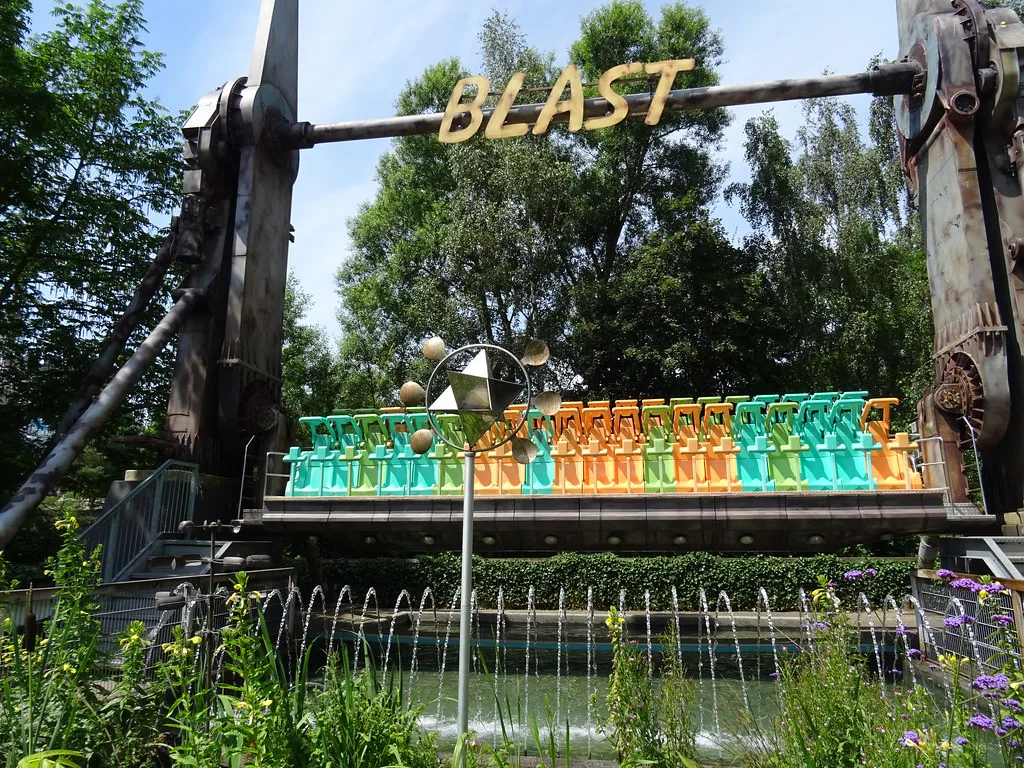 A day at Walibi Holland, Netherlands