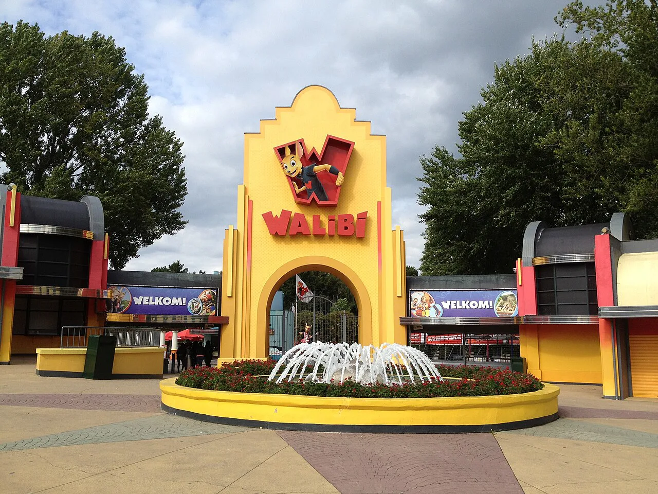 Walibi Holland entrance