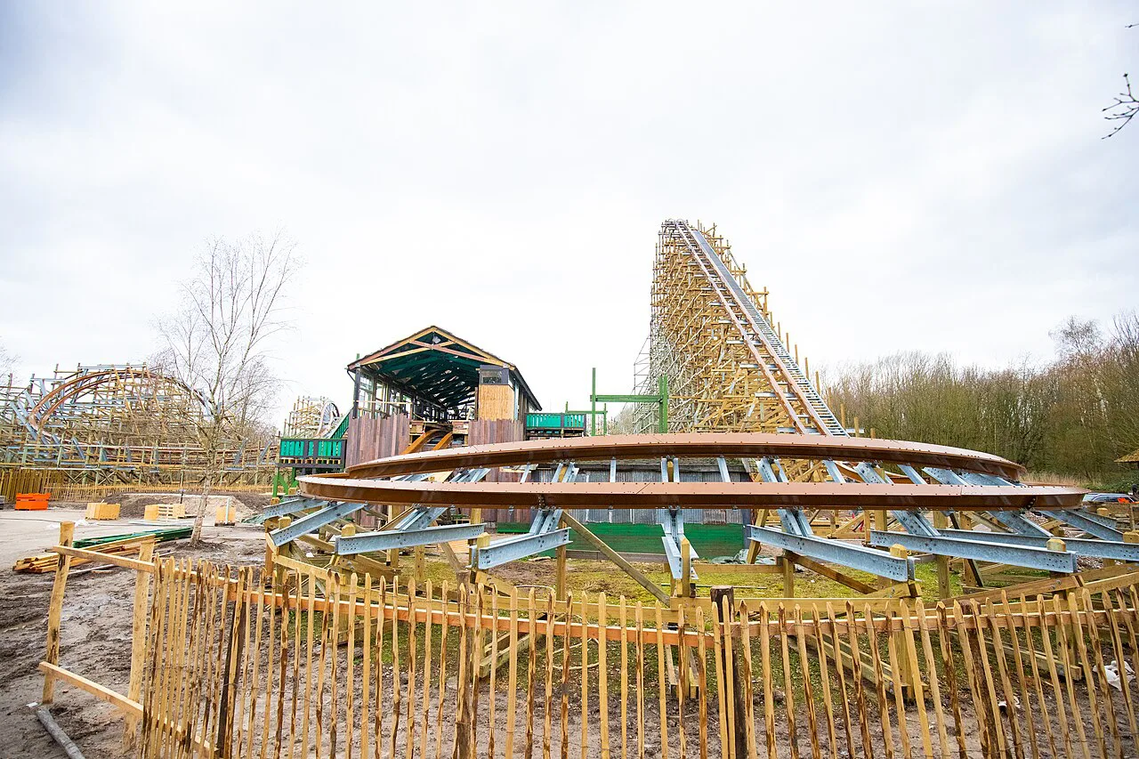 Walibi Holland - Untamed - maart